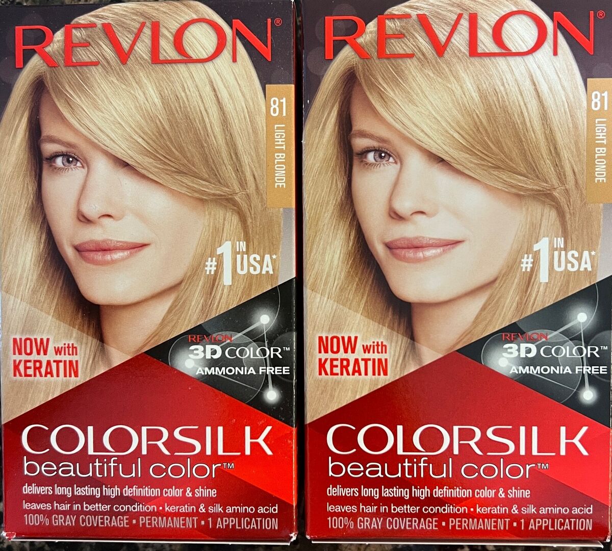 Ngjyrë për flokë Revlon, 81 Light Blonde, 59.1 ml
