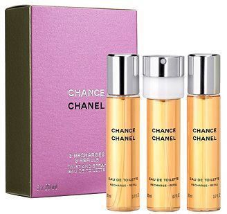 Eau de Toilette Chanel Chance, 3x20 ml Shishe Rimb