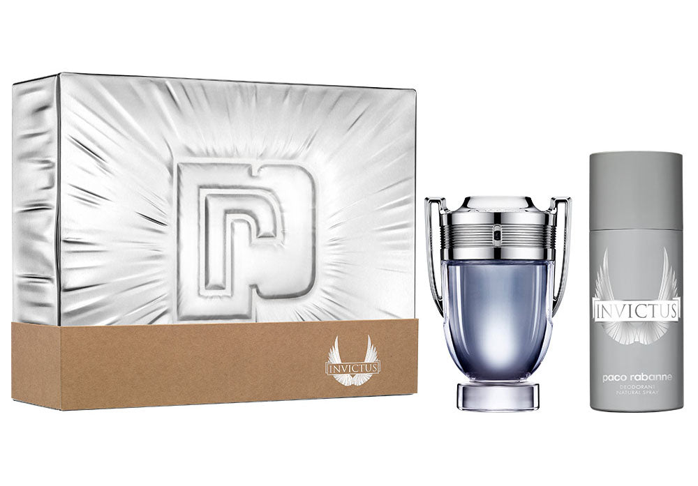 Set Paco Rabanne Invictus: Eau De Toilette 100 ml
