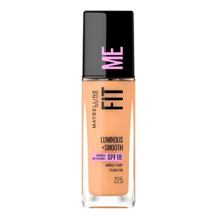Kremë Pudër Maybelline Fit Me Luminous + Smooth SPF 18, 225, 30 ml
