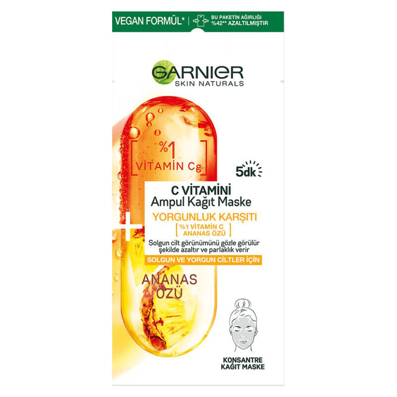 G.Skin Tissue Maske Ampoule 1% Vitamin C (Anti Fatigue)
