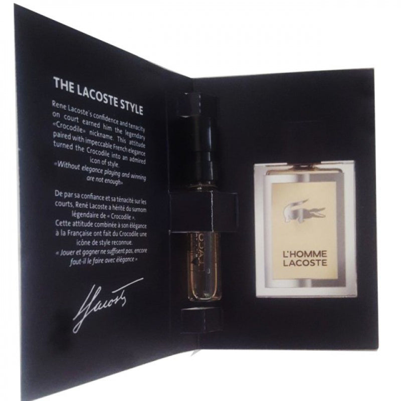 Eau De Toilette Lacoste Pour Homme Intense 1.5 ml