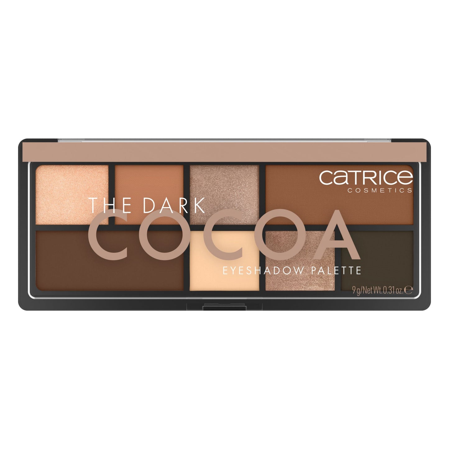 Hije për sy Catrice The Dark Cocoa Palette, 9 g
