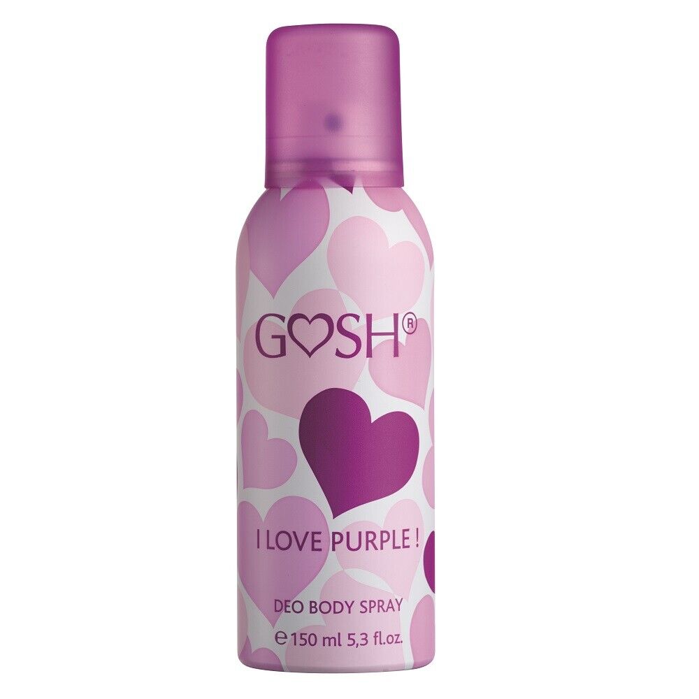 Deodorant Sprej Gosh 150 ml, I Love Purple