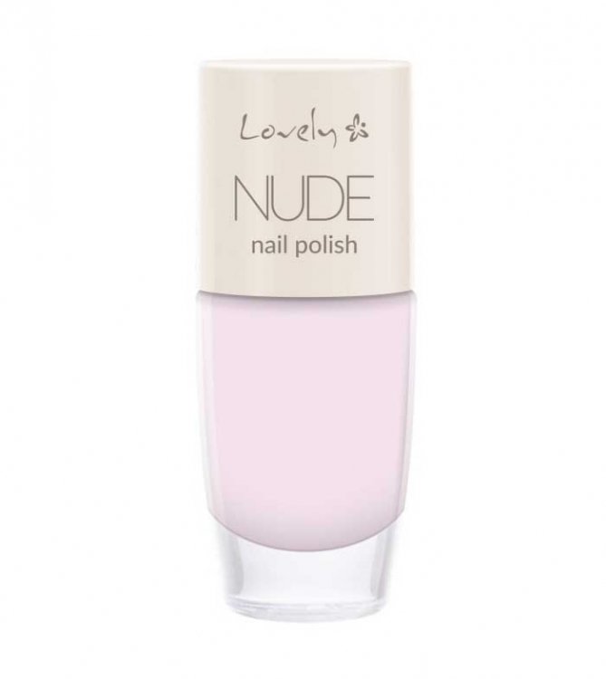 Llak për thonjë Lovely, Nude 1, 8 ml