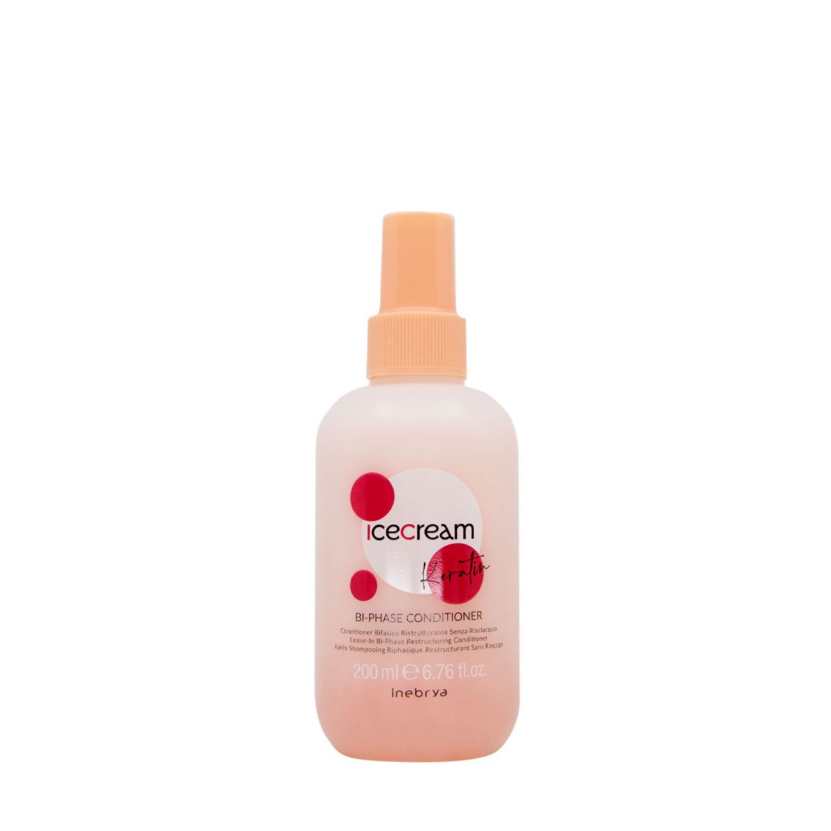 Kondicioner Inebrya Ice Cream Leave-In Keratin, 200 ml