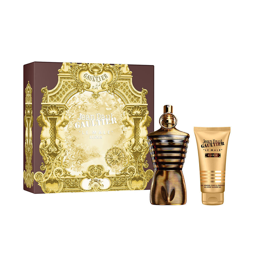Set Jean Paul Gaultier Le Male Elixir Parfum, 125 ml Shower Gel, 75 ml