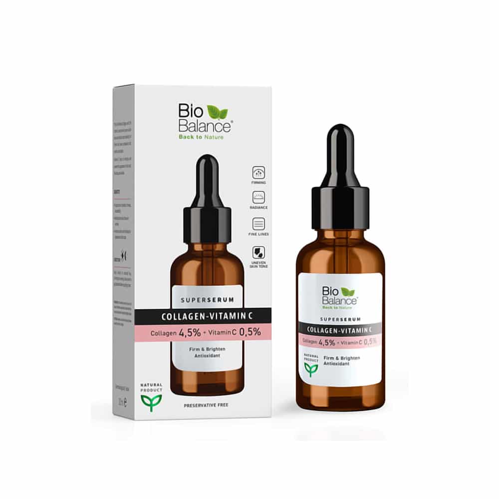 Bio Balance, 4.5 Collagen, 0.5 Vitamin C, Super Serum, 30ml