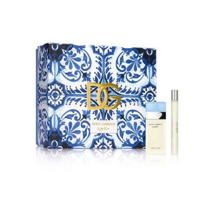 Set Ujë tualeti Dolce & Gabbana Light Blue Woman parfum 25ml + parfum 10ml