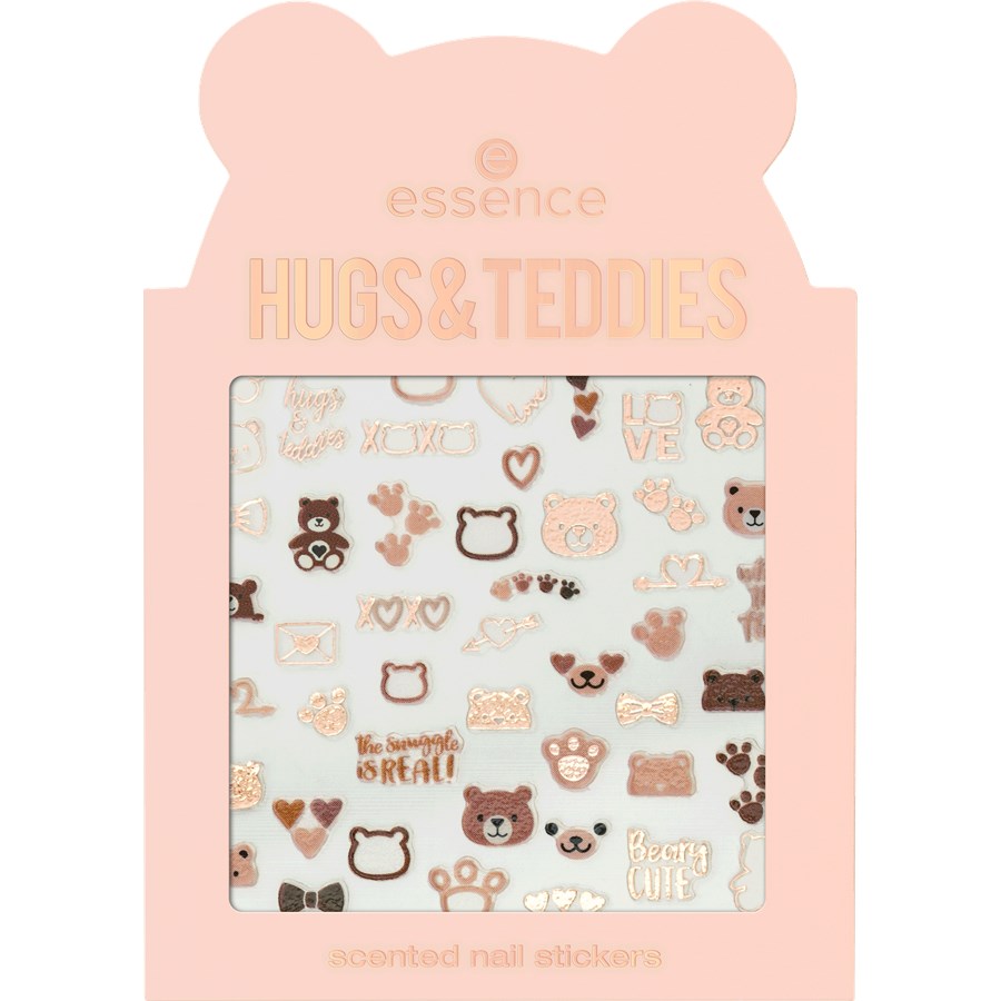 Dekorime për thonjë Essence Hugs & Teddies, 50 copë