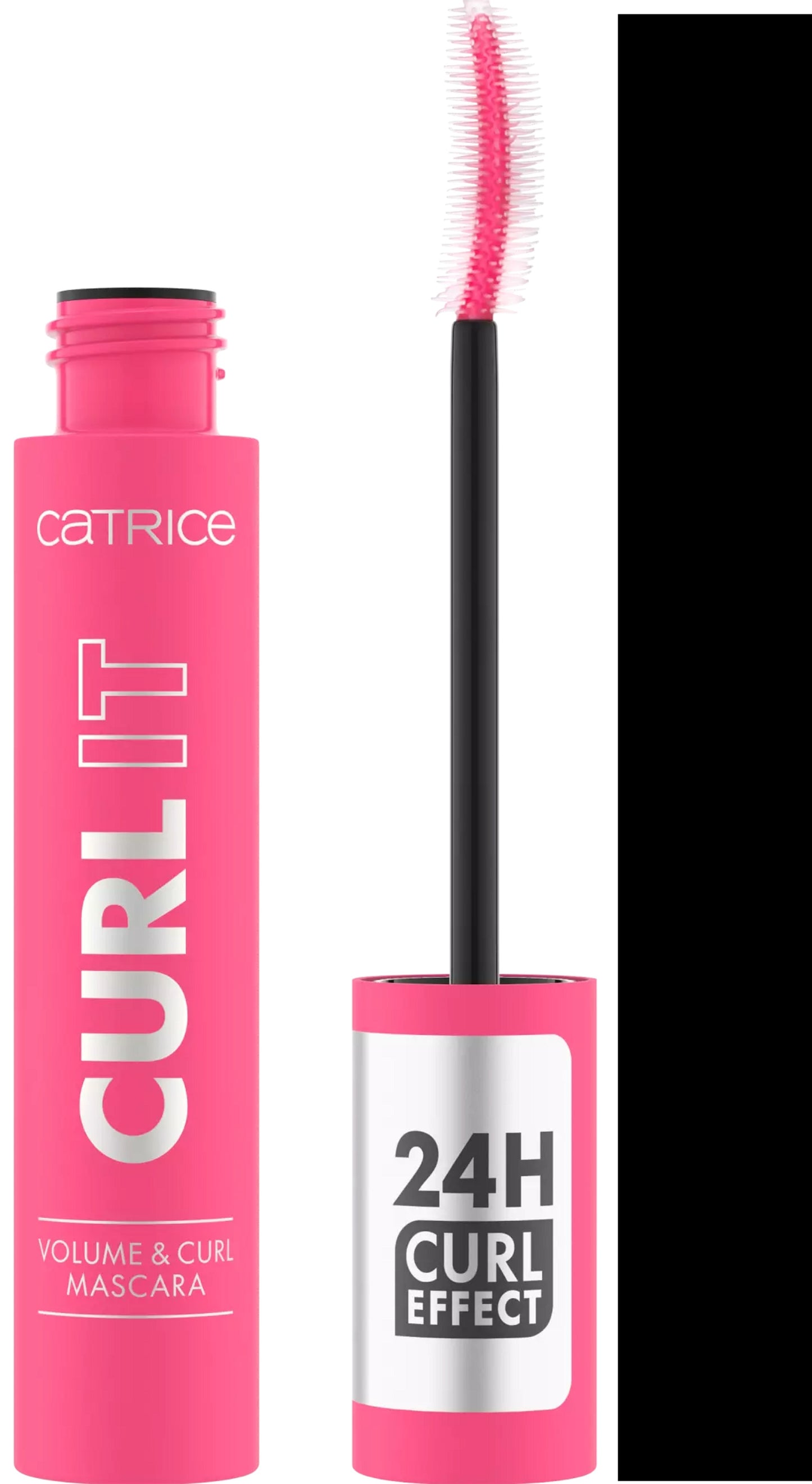 Maskarë për qerpikë Catrice Volume&Curl Mascara Curl It, 010 Deep Black, 11 ml