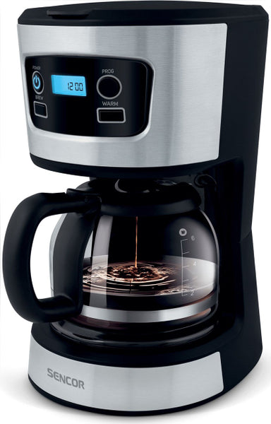 Makinë kafeje Sencor SCE 3700BK, e zezë/e argjendtë
