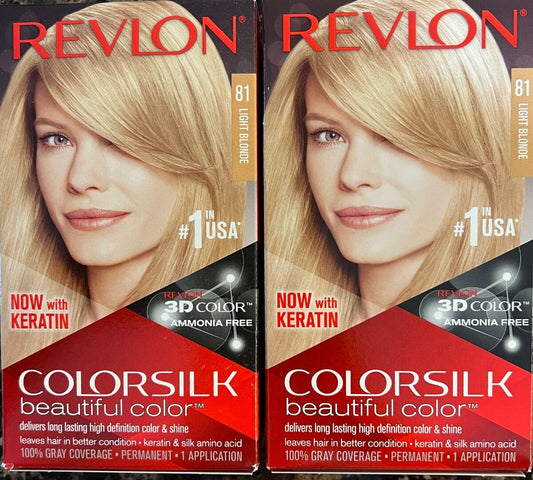 Ngjyrë për flokë Revlon, 81 Light Blonde, 59.1 ml