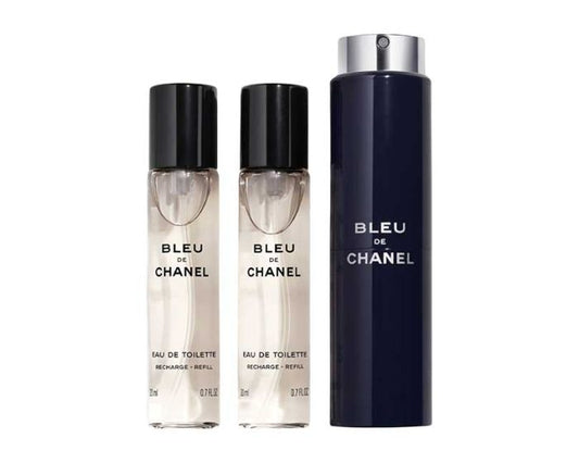 Eau De Toilette Bleu De Chanel 3 x 20 ml Travel Se