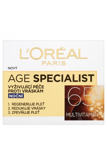 Krem nate L'oreal 65+, 50 ml