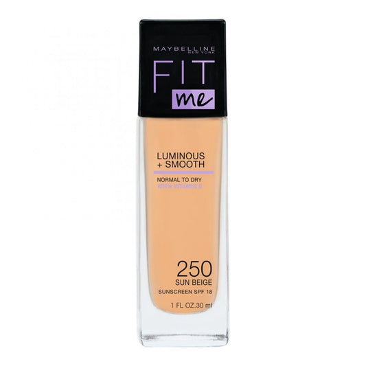 Kremë Pudër Maybelline Fit Me Luminous + Smooth SPF 18, 250, 30 ml