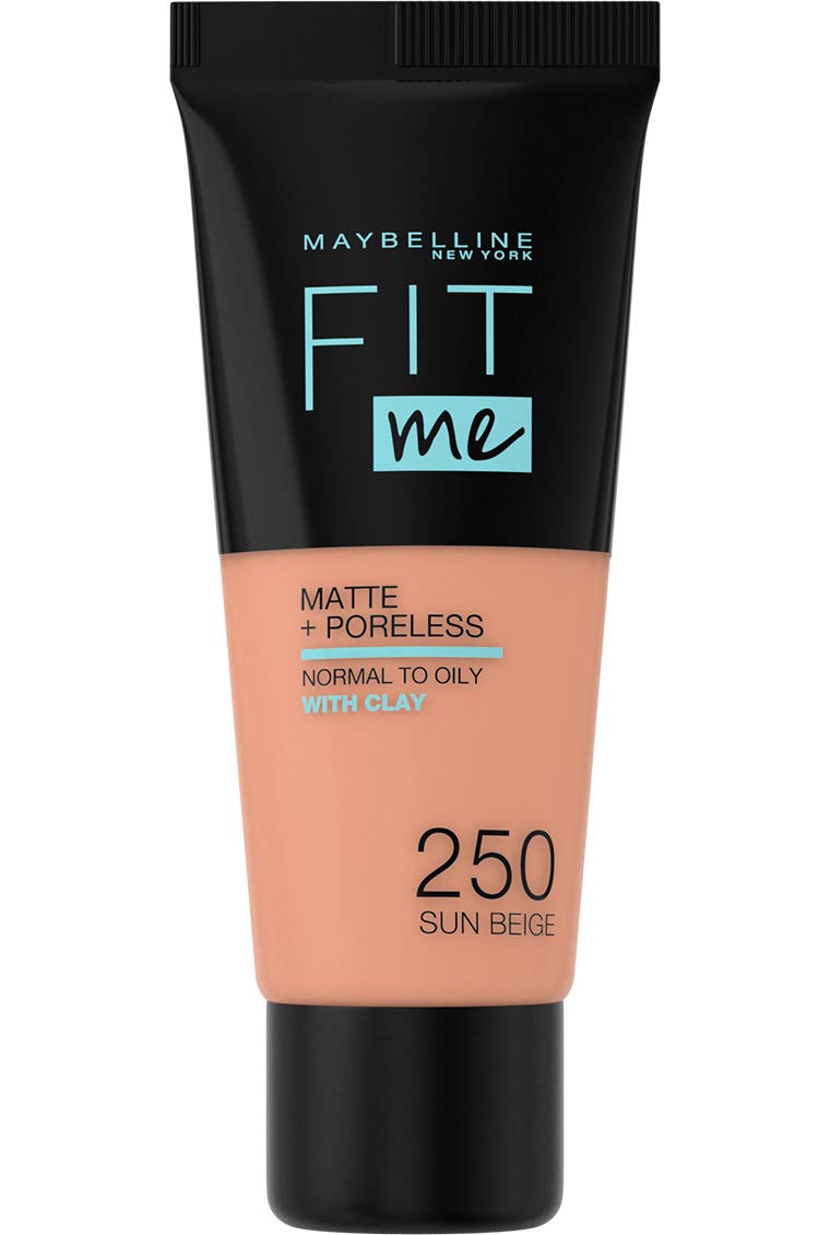 Krem pudër Maybelline Fit Me, Matte+Poreless, no.250, 30ml