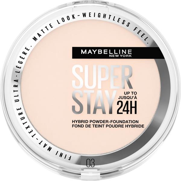 Pudër e ngurtë Maybelline Super Stay 24H, 03, 9 g
