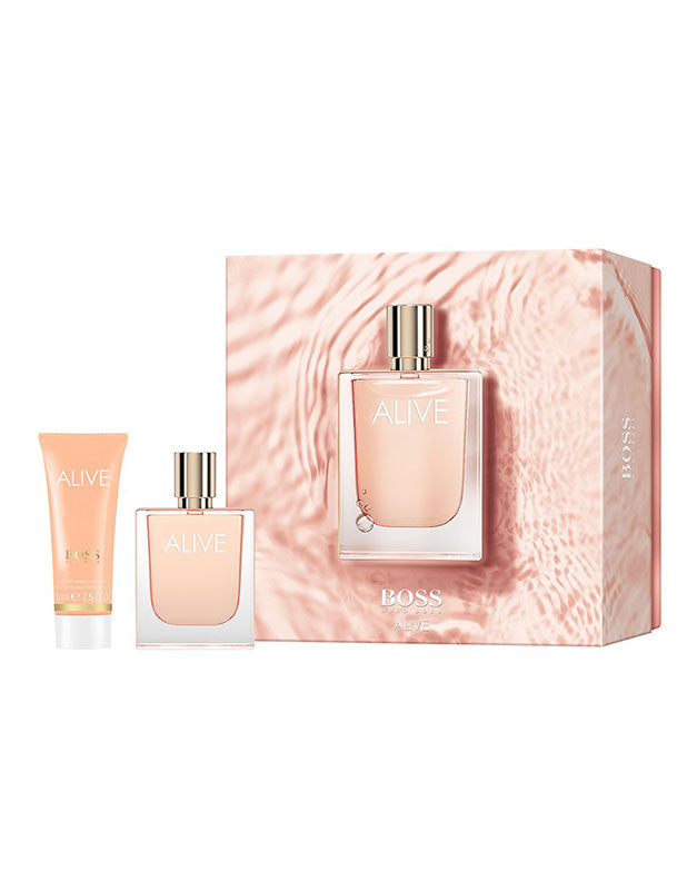 Set Eau De Parfum Hugo Boss Alive 50 ml + 75 ml lo