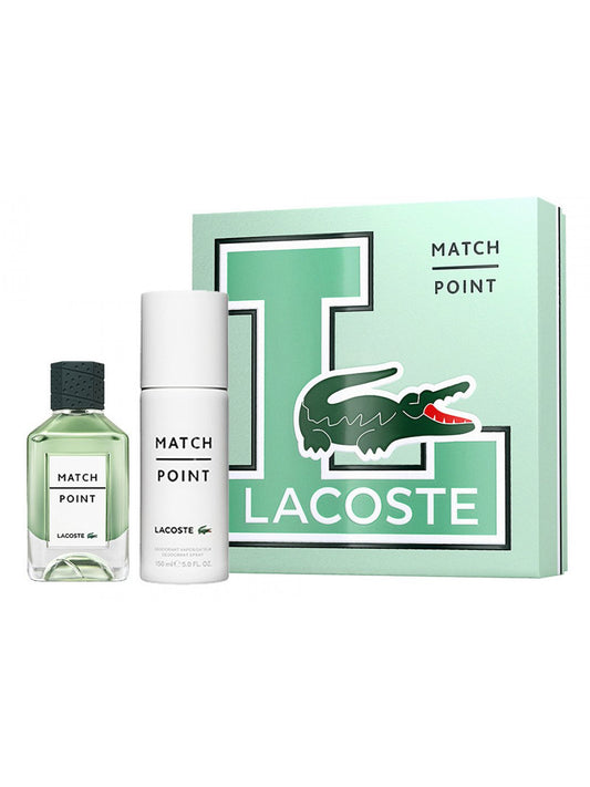Set Eau De Toilette Lacoste Match Point 100 ml + d