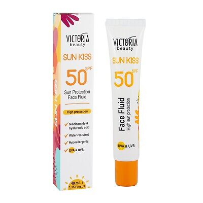 Krem mbrojtës ndaj diellit Victoria Beauty Sun Kiss SPF50, 40 ml