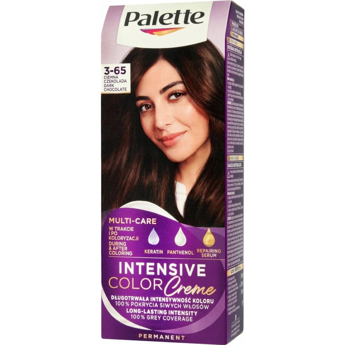 Ngjyrë për flokë , Palette , 3-65 , Dark Chocolate