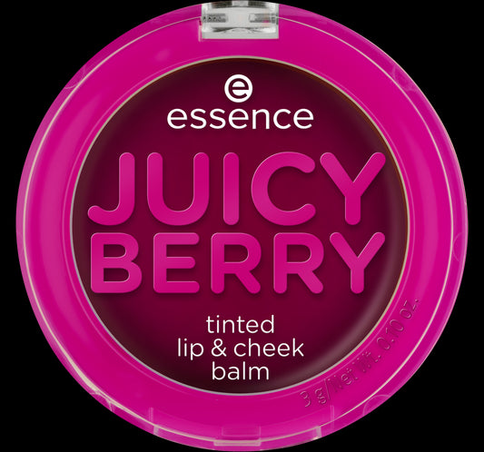 Balsam Essence Juicy Berry Tinted Lip & Cheek Balm, 3 g