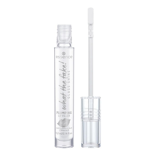 Shkëlqyes për buzë Essence What The Fake! Glass Shine Plumping Lip Filler 01 Oh So Glassy, ??4.2 ml