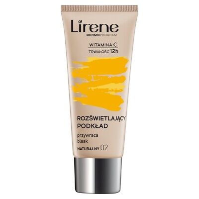 Krem pudër ndriçuese Lirene Vitamin C, Natural 02, 30 ml