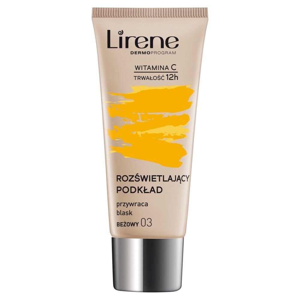 Krem pudër ndriçuese Lirene Vitamin C, Biege 03, 30 ml