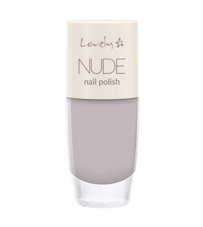 Llak për thonjë Lovely, Nude 4, 8 ml