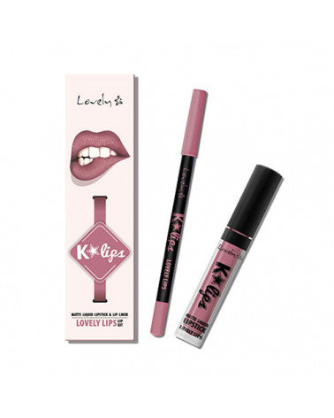 Set për buzë Lovely K*LIPS, Nr. 5 LOVELY LIPS