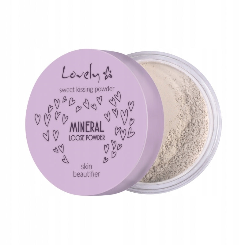 Pudër pluhur për fytyrë Lovely Mineral Loose Powde