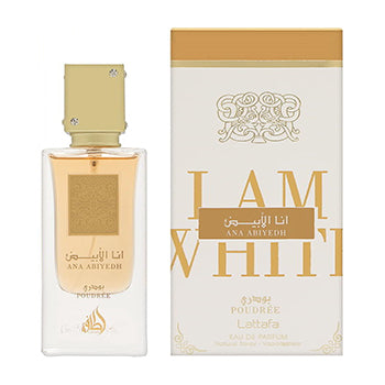 Eau De Parfum Lattafa Ana Abiyedh Poudree, 60 ml