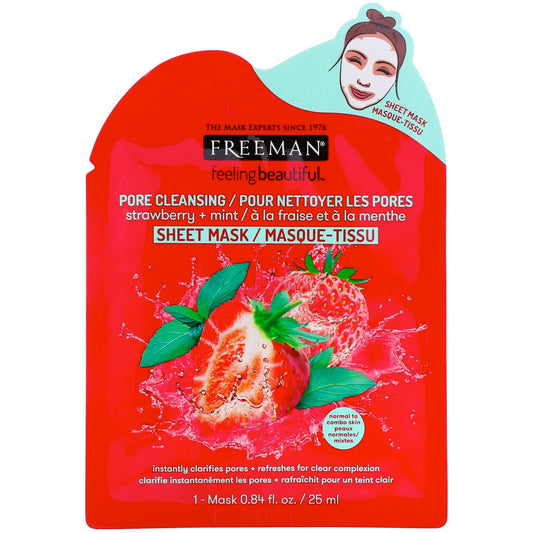 Maskë për fytyrë Freeman Pore Cleansing Sheet Mask