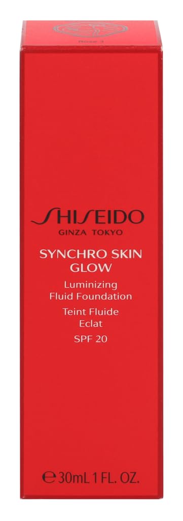 Kremë Pudër Shisedo Synchro Skin Glow SPF 20, 3 Rose, 30 ml