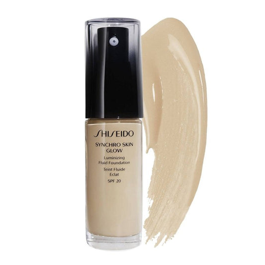 Kremë Pudër Shisedo Synchro Skin Glow SPF 20, 3 Golden, 30 ml