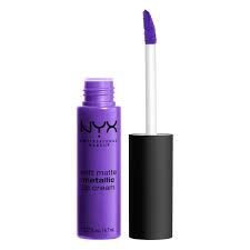nyx soft metalic lip cream