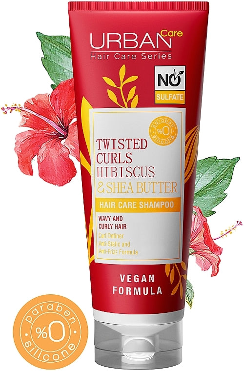 TWISTED CURLS HIBISCUS & SHEA BUTTER SHAMPOO SACHE SAMPLE - 10 ML