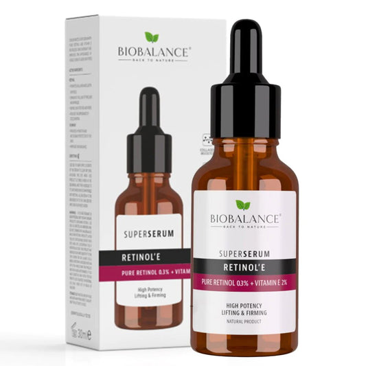 Bio Balance, Pure Retinol 0,3%,  Vitamin E 2%, Super Serum 30ml