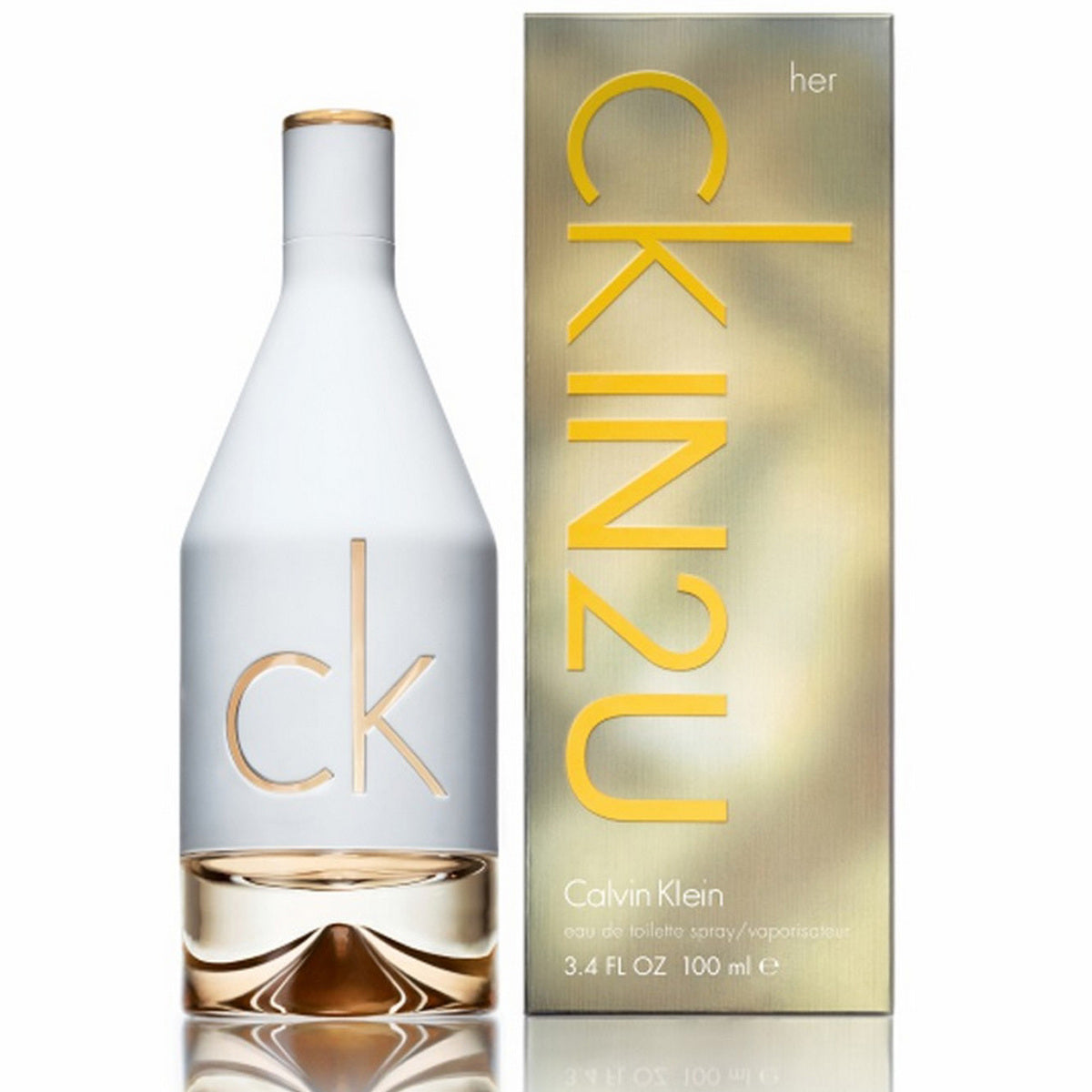 Tester Eau De Toilette Calvin Klein In2u 150 ml her