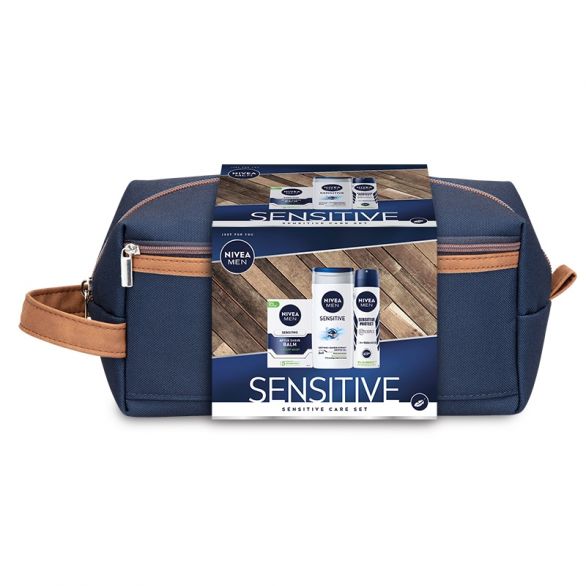 Set Nivea Men Sensitive Bag, 4 pjesë
