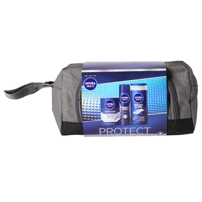 Set Nivea Men Protect & Care Bag, 4 pjesë