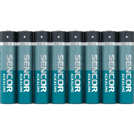 Bateri Sencor SBA LR03 8S AAA Alk, 8 copë