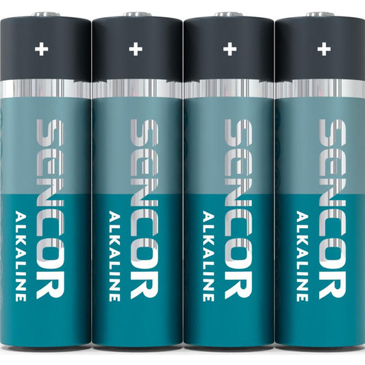 Bateri Sencor SBA LR6 4S AA Alk, 4 copë