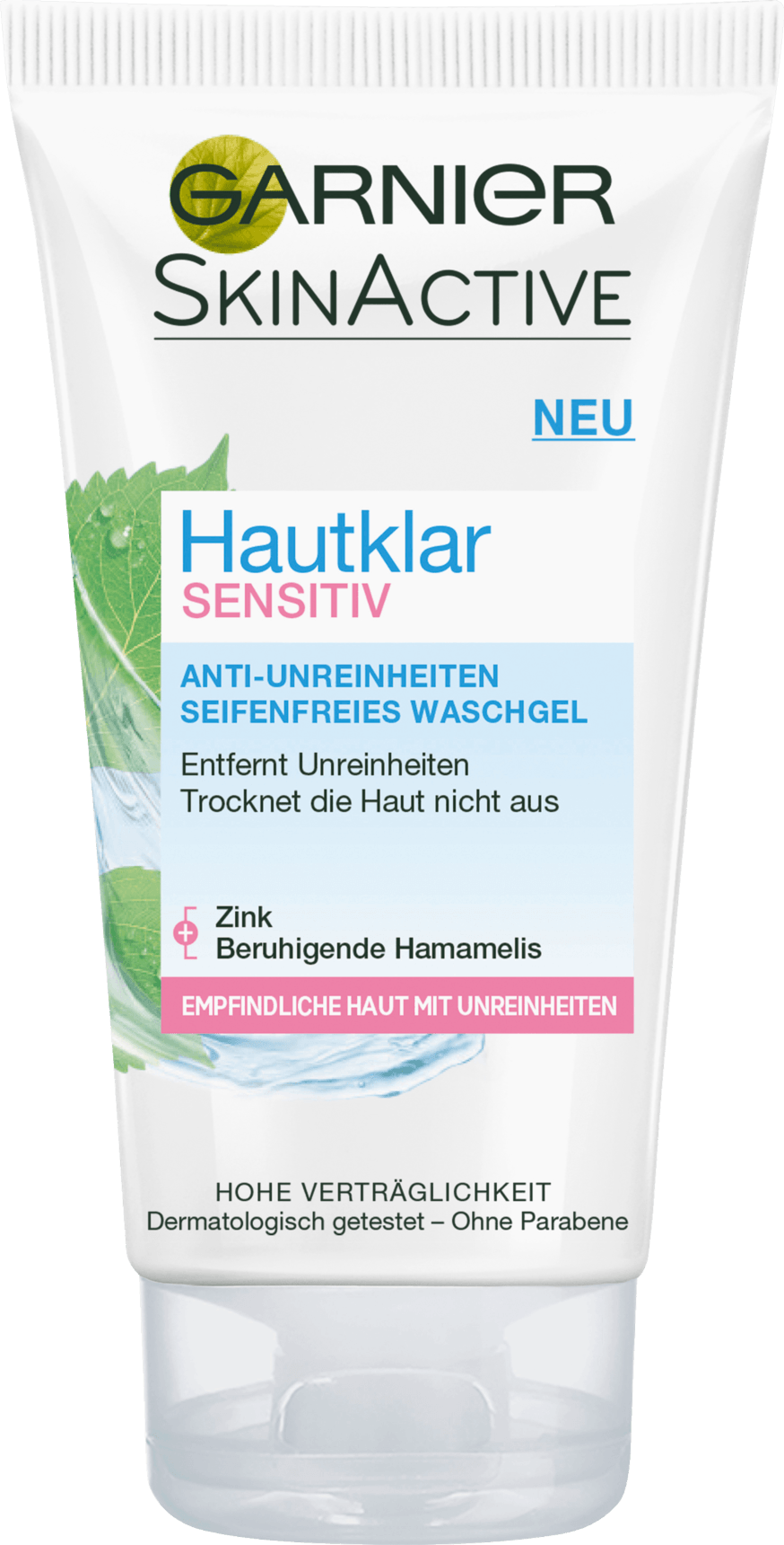 Pastrues për fytyrë Garnier Skin Active Sensitive,150 ml